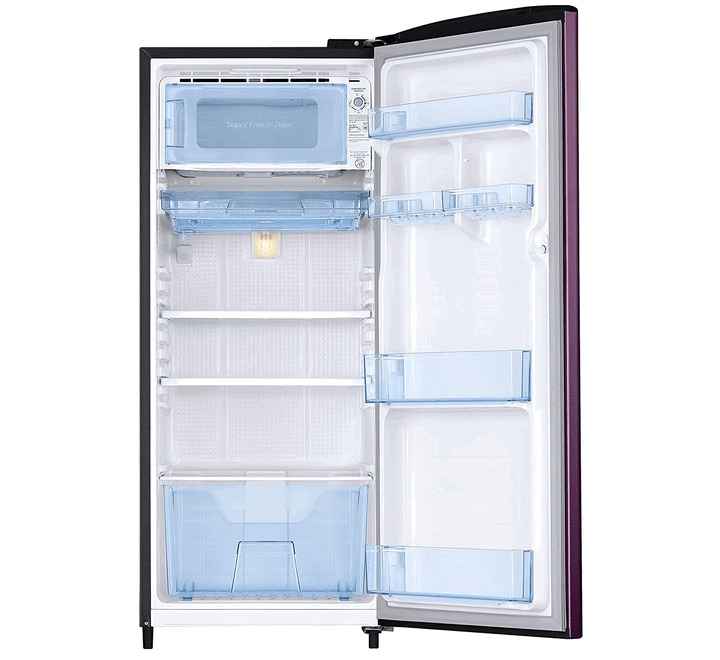 Samsung 192 L 3 Star Inverter Direct Cool Single Door Refrigerator (RR20A172YCR/HL Camellia Purple)